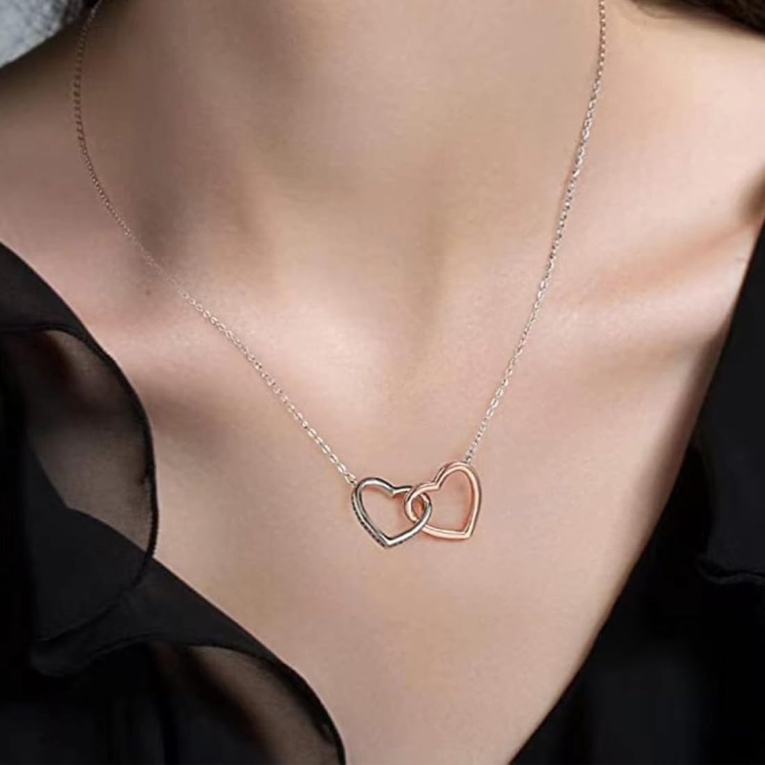 🌹 Rosa Eterna + Collar Corazón de regalo 💖